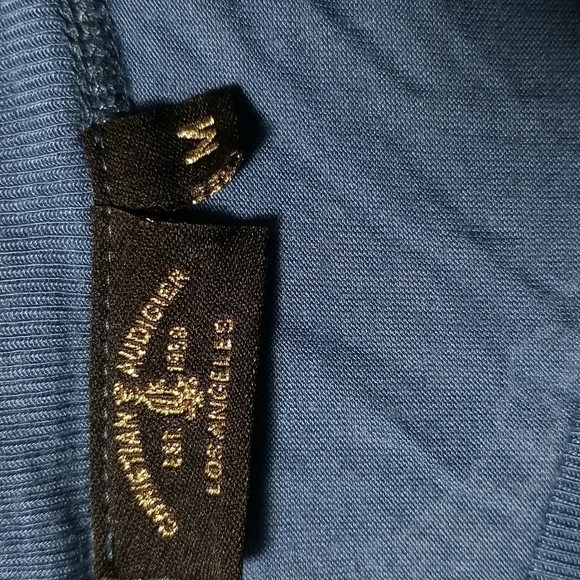 Christian Audigier Women's Black Panther and Bird of Paradise T-Shirt Size M - Picture 6 of 8